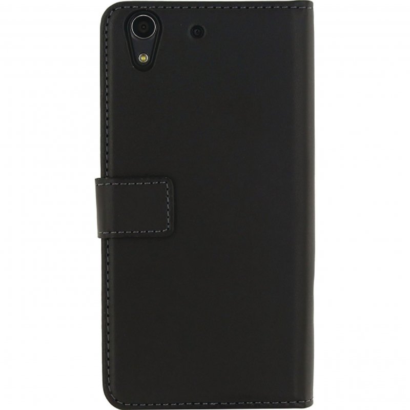 Telefon Klasické Peněženkové Otevírací Pouzdro Huawei Y6 II Černá - obrázek č. 1