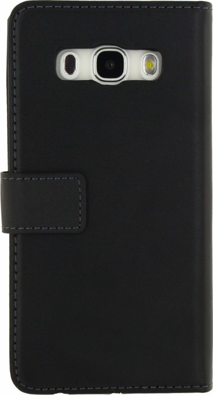 Telefon Klasické Gelové Peněženkové Otevírací Pouzdro Samsung Galaxy J5 2016 Černá - obrázek č. 1