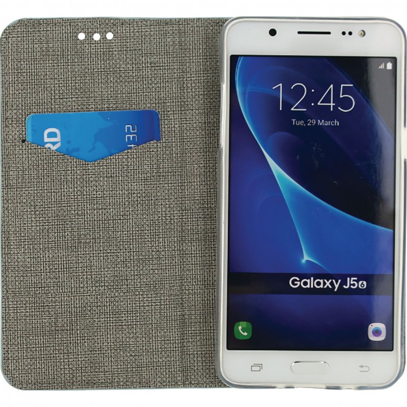 Telefon Prvotřídní Gelové Otevírací Pouzdro Samsung Galaxy J5 2016 Modrá - obrázek č. 3