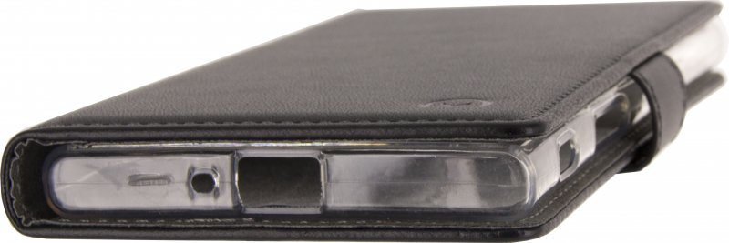 Telefon Gelové Peněženkové Otevírací Pouzdro Sony Xperia XZs Černá - obrázek č. 4