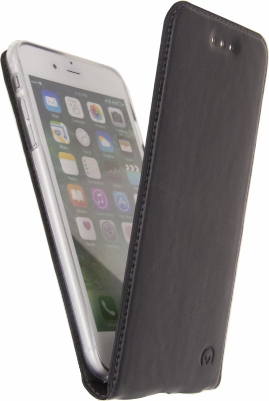 Telefon Gelové Vyklápěcí Pouzdro Apple iPhone 7 Plus Černá - obrázek č. 2