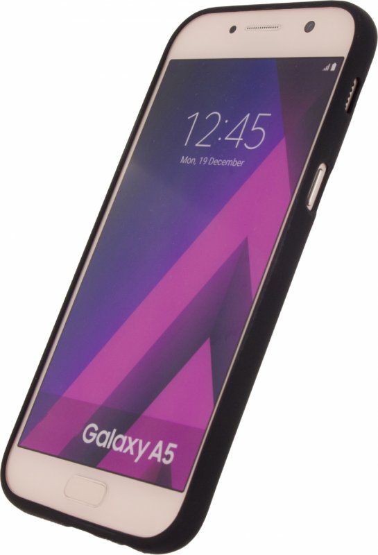 Telefon Gelové Pouzdro Samsung Galaxy A5 2017 Černá - obrázek č. 3