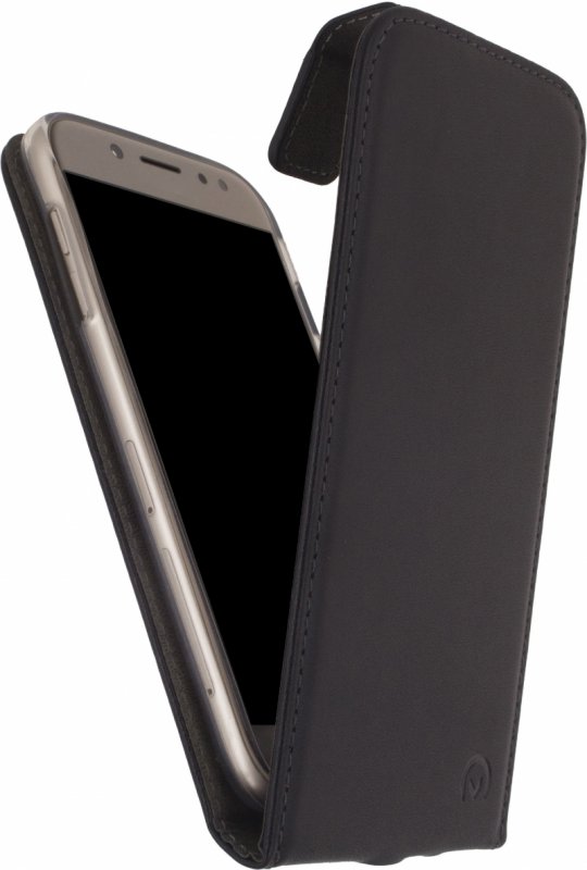 Telefon Klasické Gelové Vyklápěcí Pouzdro Samsung Galaxy J7 2017 Černá - obrázek č. 4