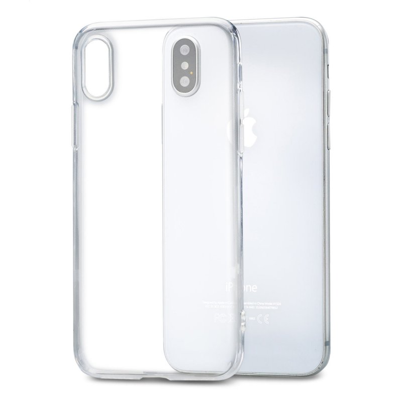 Telefon Tenký Gelový Ochranný Kryt Apple iPhone X/Xs Transparentní - obrázek produktu