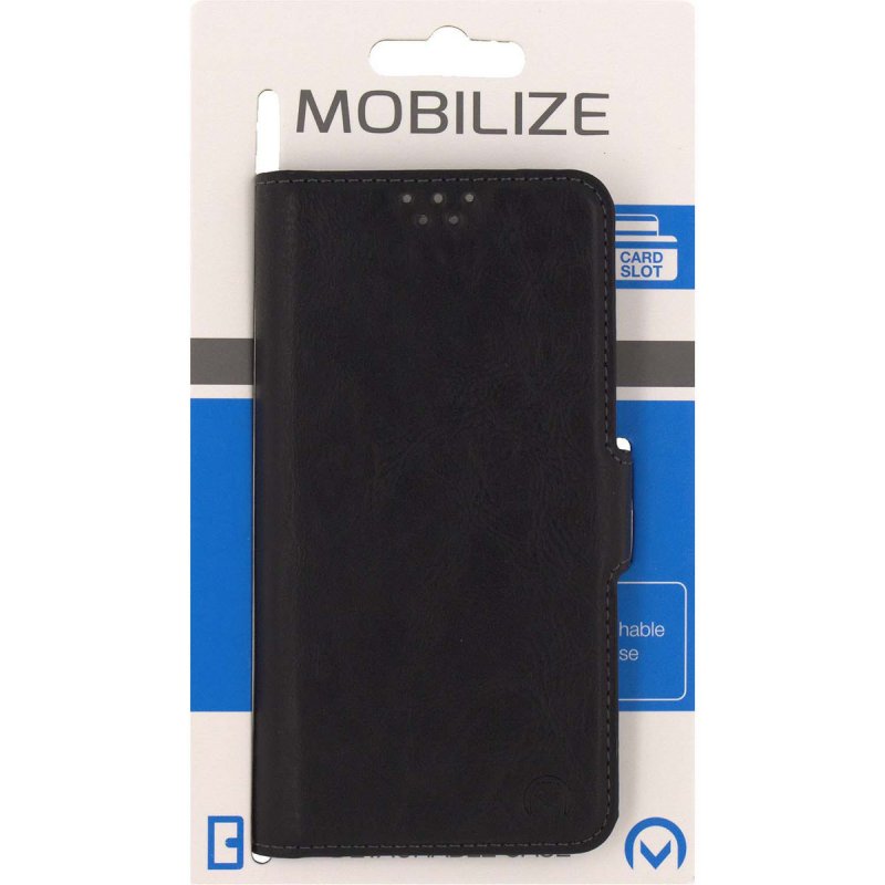 Telefon Premium 2-in-1 Wallet Case Univerzální L Černá - obrázek č. 5