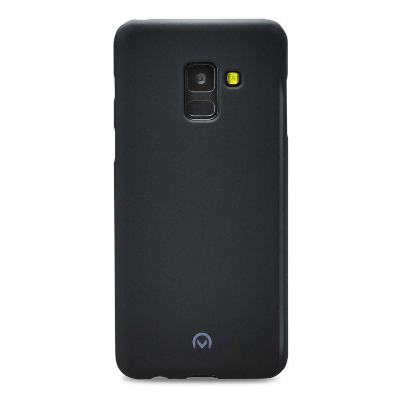 Telefon Gumové Gelové Pouzdro Samsung Galaxy A8 2018 Matná černá - obrázek č. 3