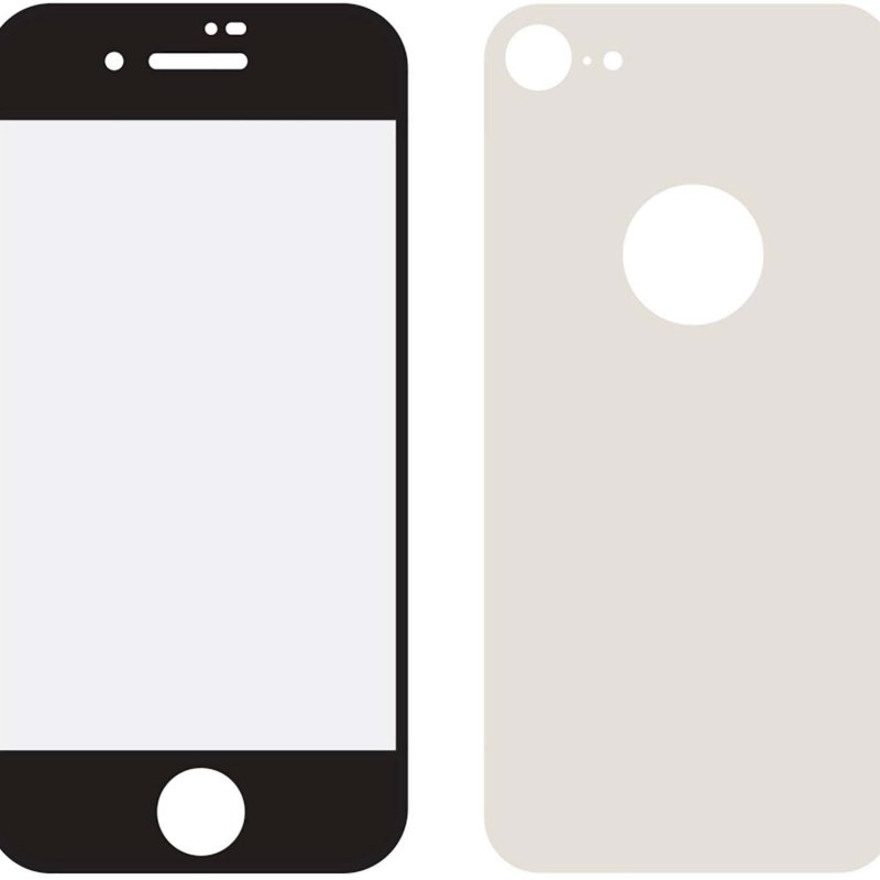 Okraje k okraji skla přední a zadní Ochranná Fólie Apple iPhone 8 - obrázek produktu