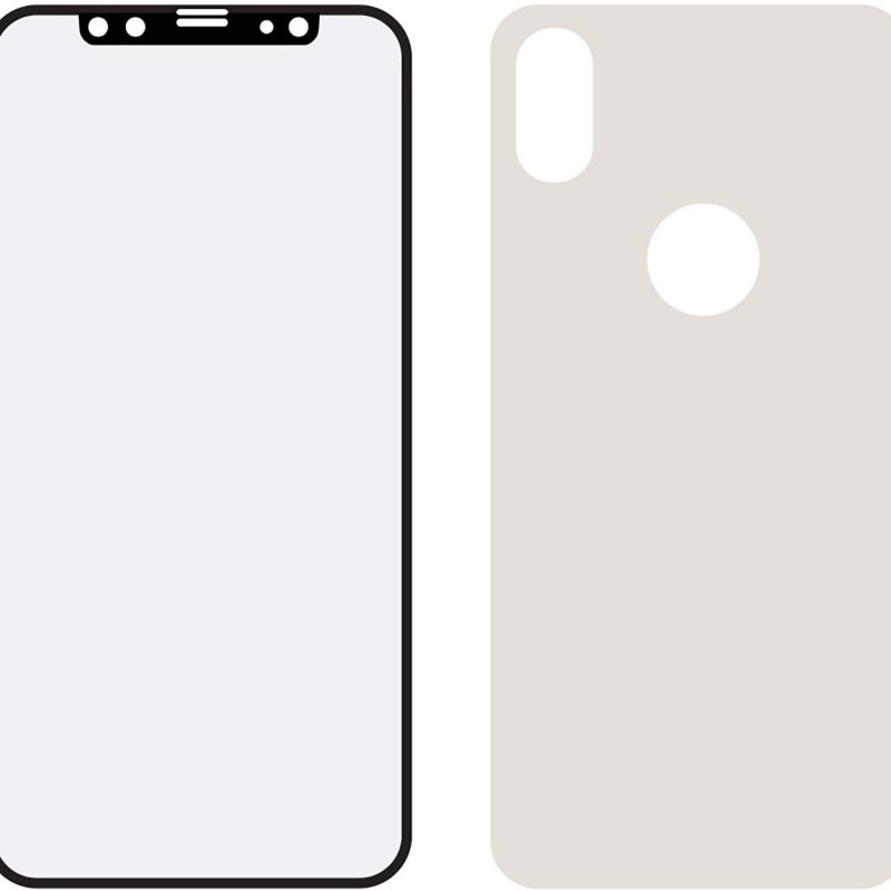 Okraje k okraji skla přední a zadní Ochranná Fólie Apple iPhone X/Xs - obrázek produktu