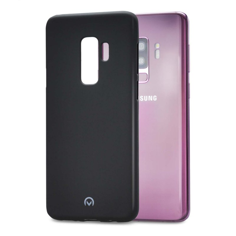 Telefon Gumové Gelové Pouzdro Samsung Galaxy S9+ Černá - obrázek č. 1