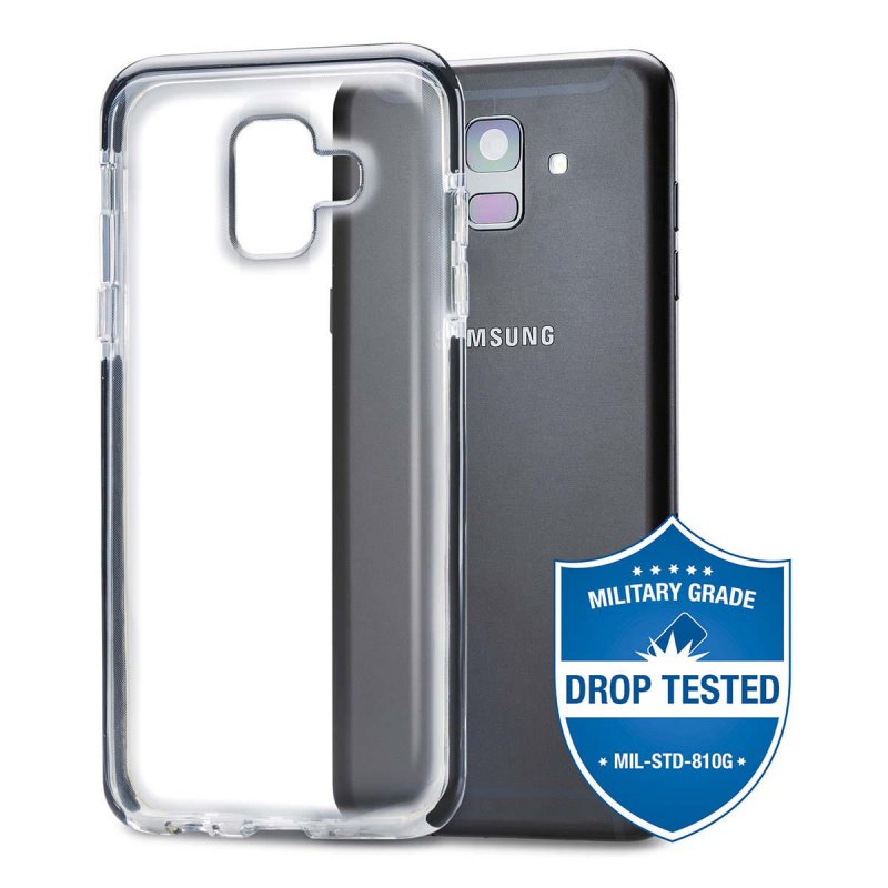 Telefon Shatterproof Case Samsung Galaxy A6 2018 Černá - obrázek č. 3