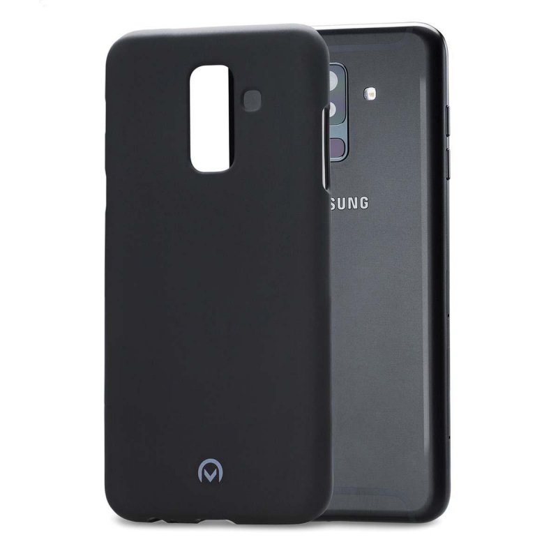 Telefon Gumové Gelové Pouzdro Samsung Galaxy A6+ 2018 Matná černá - obrázek č. 1