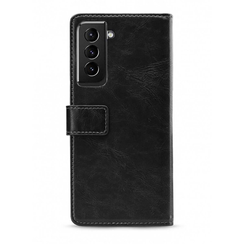 Elite Soft Wallet Book Case Samsung Galaxy S21+ Black - obrázek č. 1