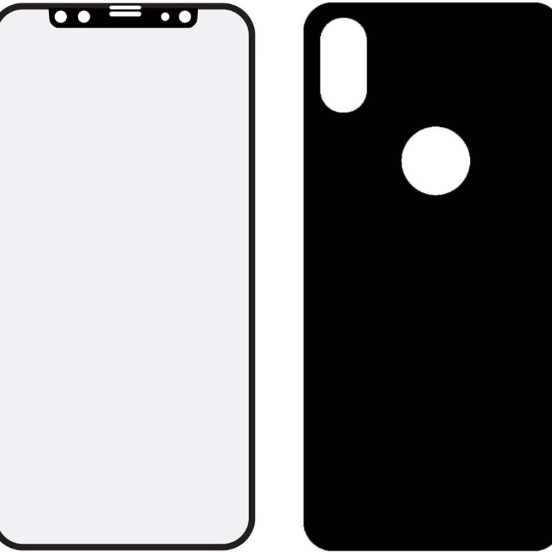 Okraje k okraji skla přední a zadní Ochranná Fólie Apple iPhone X/Xs - obrázek produktu