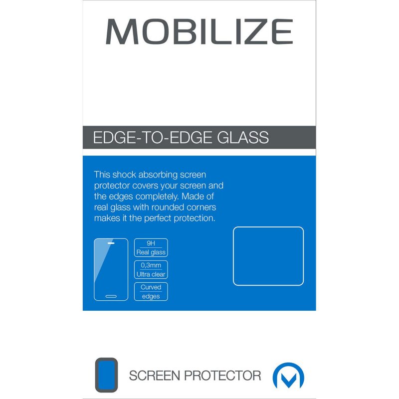 Telefon Edge-to-Edge sklo Screen Protector LG V30 Černá - obrázek produktu