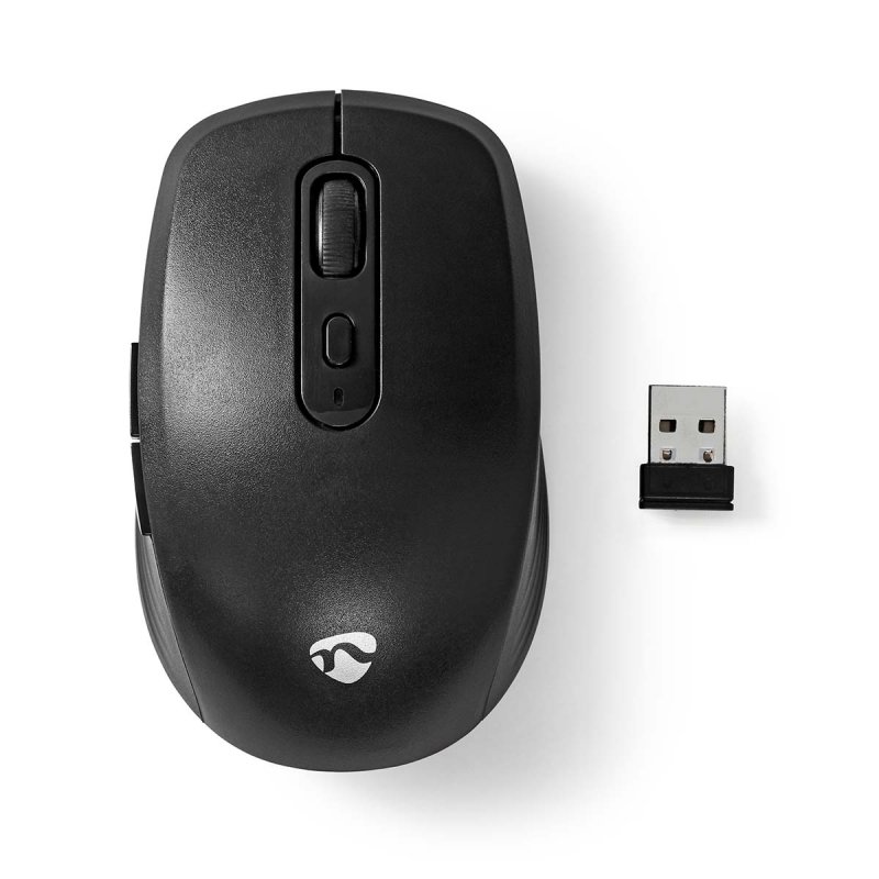 Myš | Bezdrátové | 800 / 1200 / 1600 dpi  MSWS110BK - obrázek č. 2