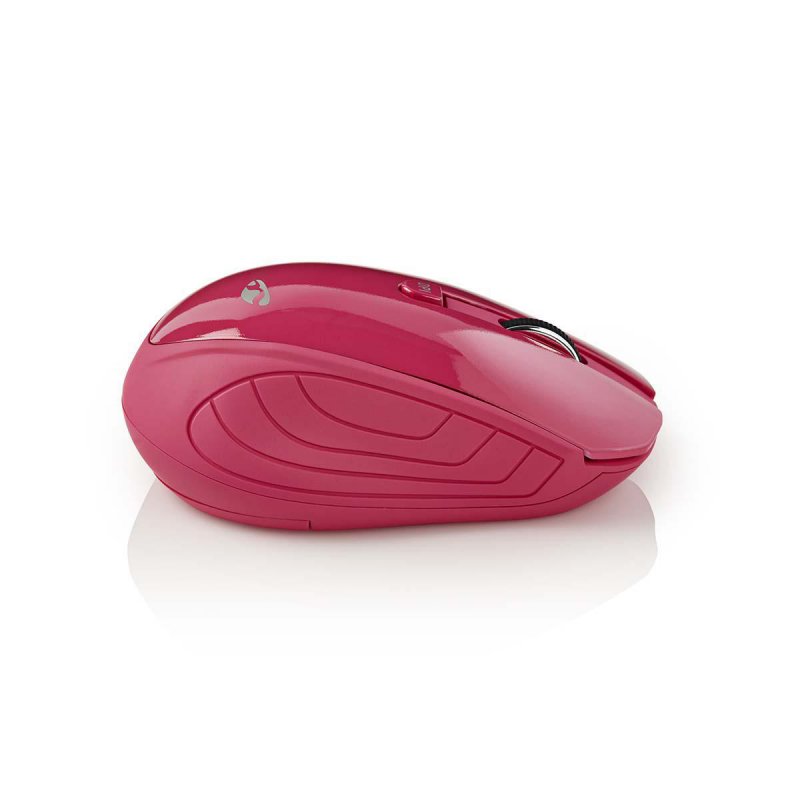 Bezdrátová myš | 800 / 1200 / 1600 dpi | 3 tlačítka | Růžová - obrázek č. 2