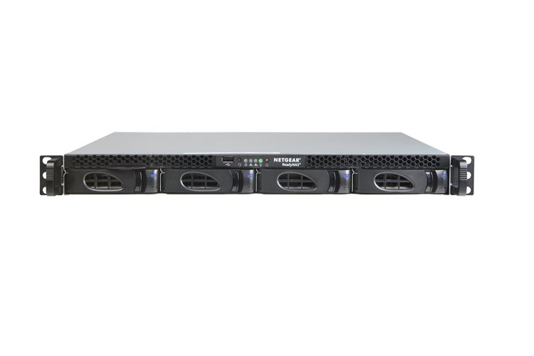 NETGEAR ReadyNAS 2304, Rackmount 1U 4-bay, Gigabit Ethernet 4x2TB HDD - obrázek produktu