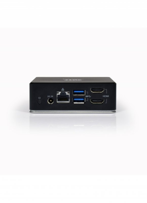 PORT CONNECT Dokovací stanice 8v1 USB-C, USB-A, dual video, HDMI, Ethernet, audio, USB 3.0 - obrázek č. 2