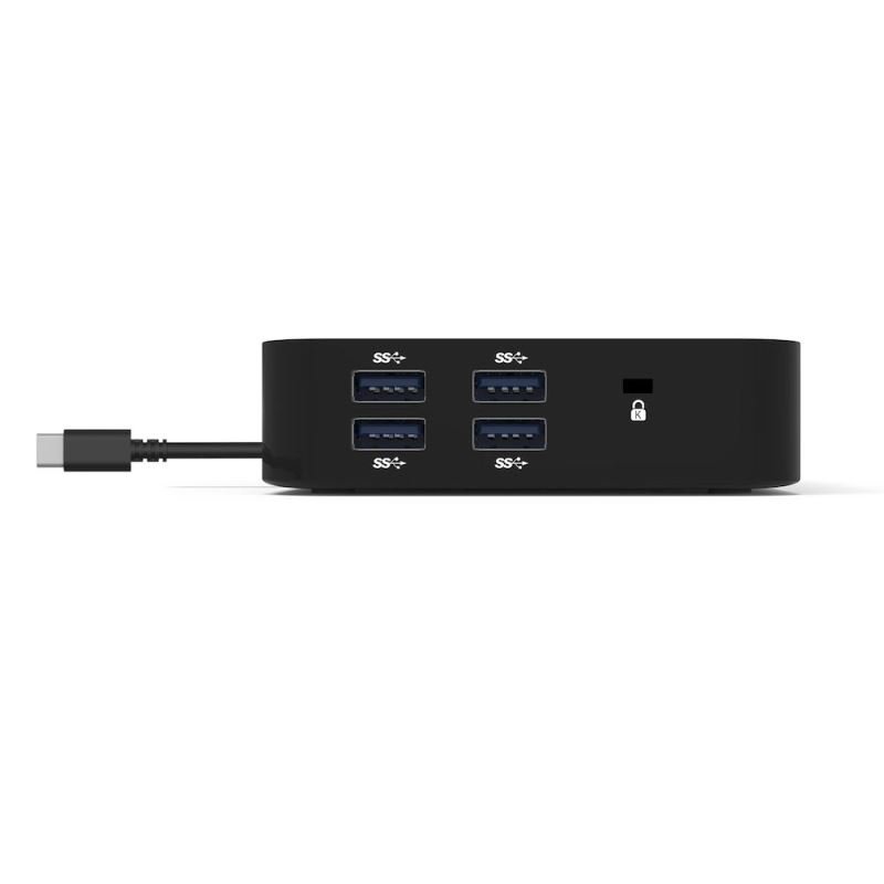 PORT CONNECT USB-C Dokovací stanice 10v1, 2x4K Display Port, 5x USB-A, USB-C 85W PD, Ethernet, SD - obrázek č. 8