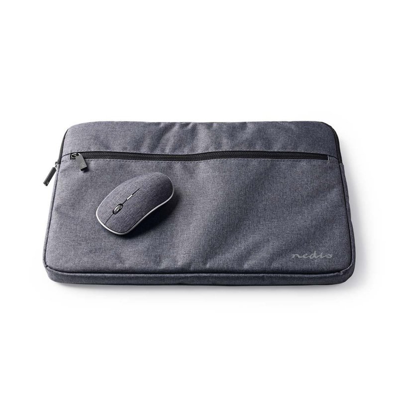 Pouzdro na notebook | 15-16" | Myš 1 600 dpi | Polyester 210D | Černá - obrázek produktu