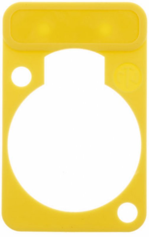 Barevná značkovací destička Žlutá - obrázek produktu