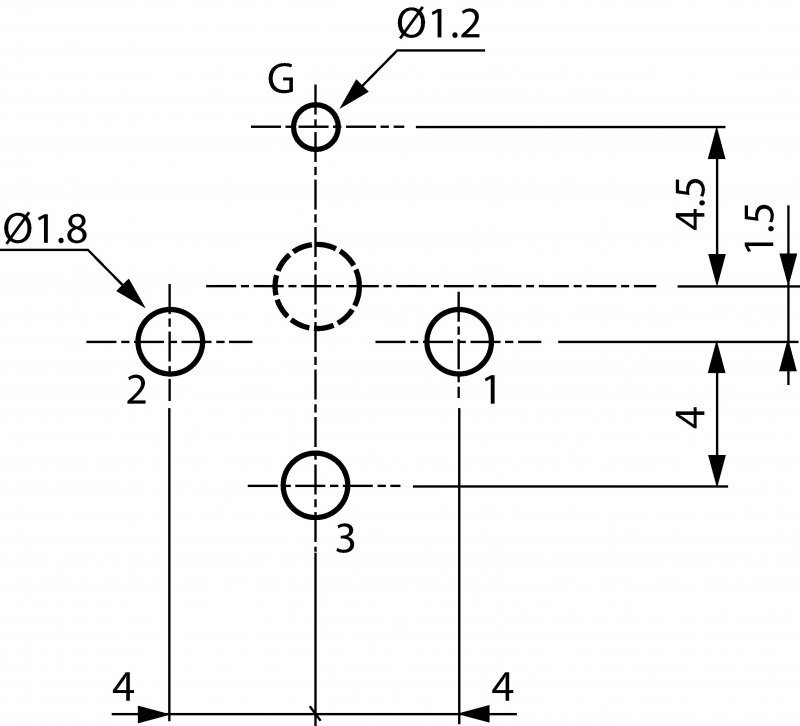 XLR Zdířková zásuvka pro montáž na panel 3 D Vertikální / Montáž Na PCB Poniklovaná - obrázek č. 1