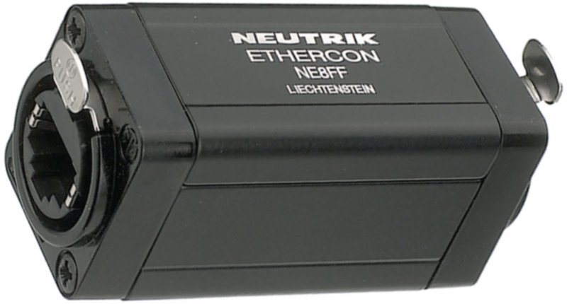 Průchozí spojka EtherCON RJ45 pro prodlužování kabelů NTR-NE8FF - obrázek č. 1