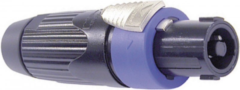 Kabelová zásuvka Speakon® STX Černá 4P - obrázek č. 1
