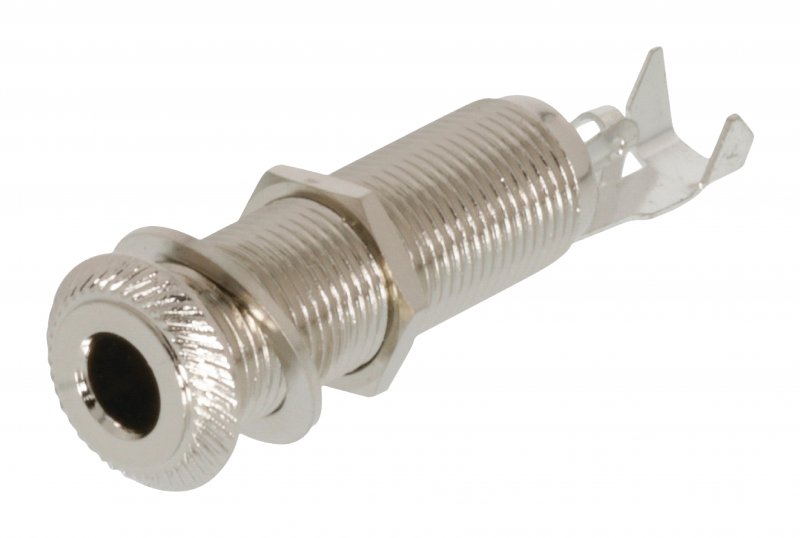 Mono Konektor 6.35 mm Zásuvka Stříbrná - obrázek produktu