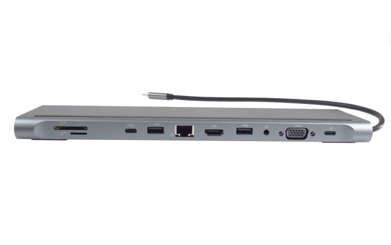 PremiumCord USB-C Full Size MST Dokovací stanice vhodná pod notebook - obrázek č. 2