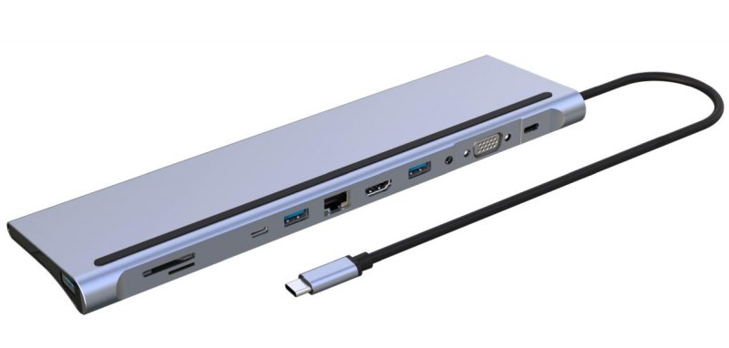 PremiumCord USB-C Full Size MST Dokovací stanice vhodná pod notebook - obrázek č. 7