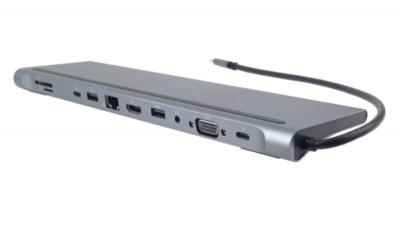PremiumCord USB-C Full Size MST Dokovací stanice vhodná pod notebook - obrázek č. 1