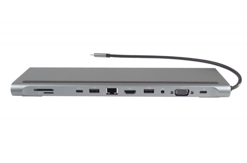 PremiumCord USB-C Full Size MST Dokovací stanice vhodná pod notebook - obrázek č. 5