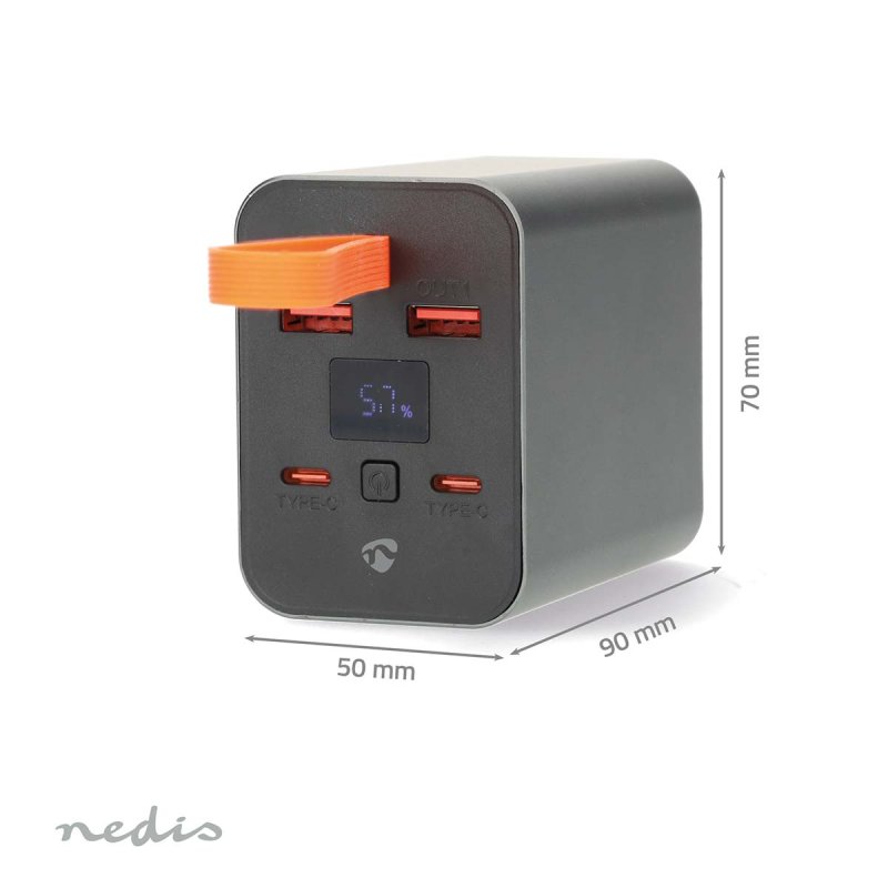 Powerbanka | 30000 mAh | 18 / 100 W  PBKPD100W25BK - obrázek č. 2