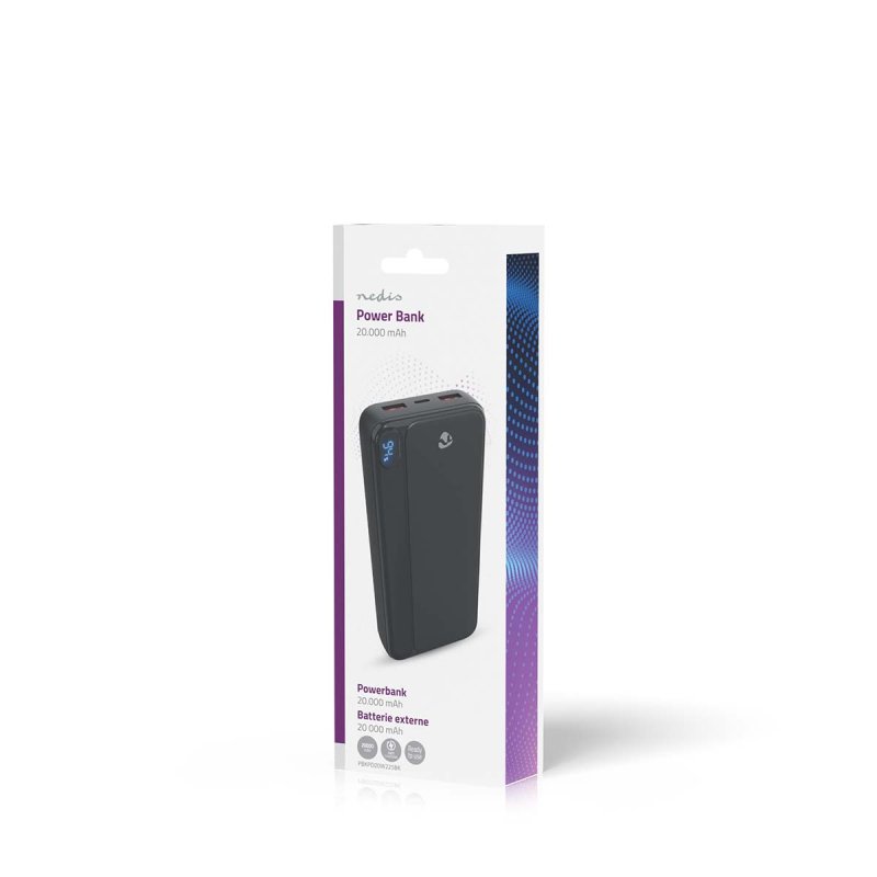 Powerbanka | 20000 mAh | 20 W  PBKPD20W225BK - obrázek č. 10