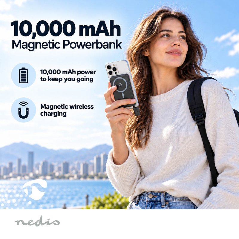Powerbanka | 10000 mAh | 35 W  PBKWL25W525BK - obrázek č. 11
