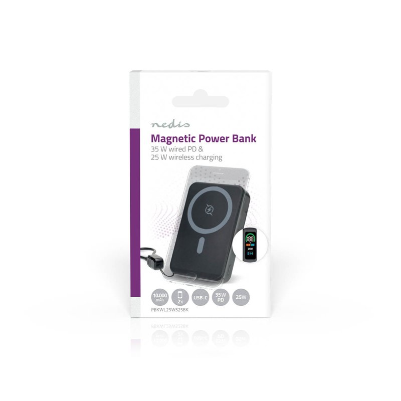 Powerbanka | 10000 mAh | 35 W  PBKWL25W525BK - obrázek č. 3