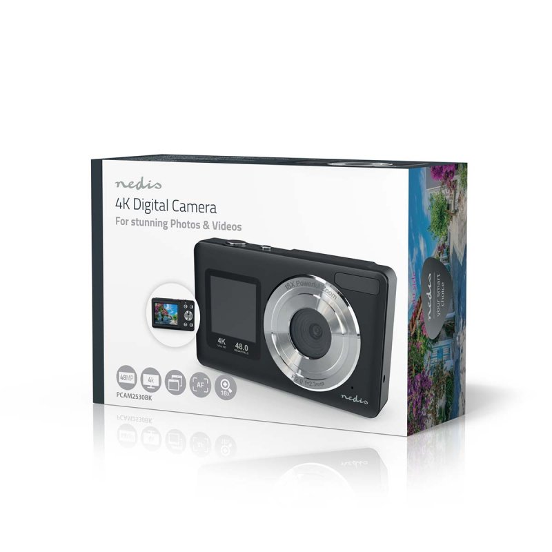 Digitální Fotoaparát | Duální Obrazovka  PCAM2530BK - obrázek č. 12