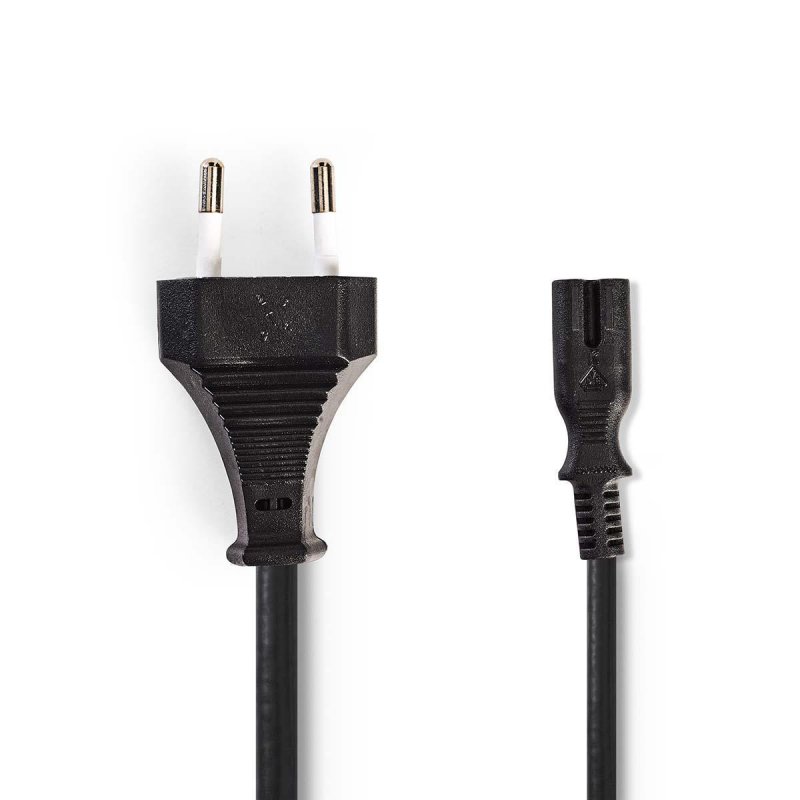 Napájecí kabel | Euro Male | IEC-320-C7  PCGP11042BK20 - obrázek produktu