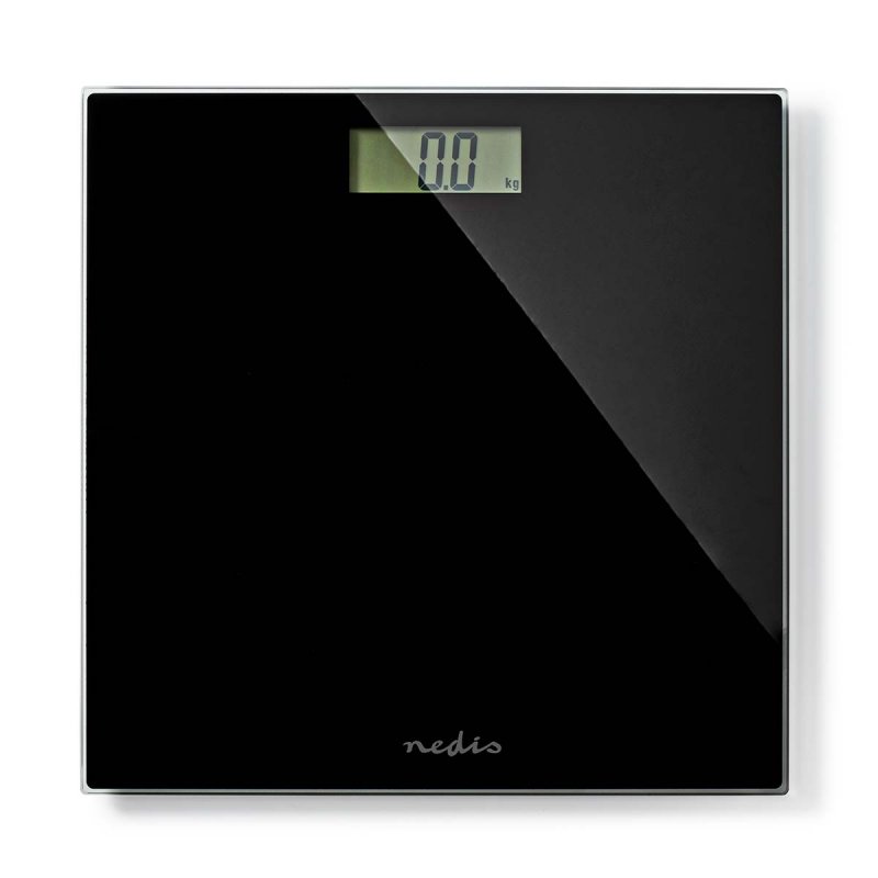 Osobní váha digitální, tvrzené sklo, černá barva PESC500BK - obrázek produktu