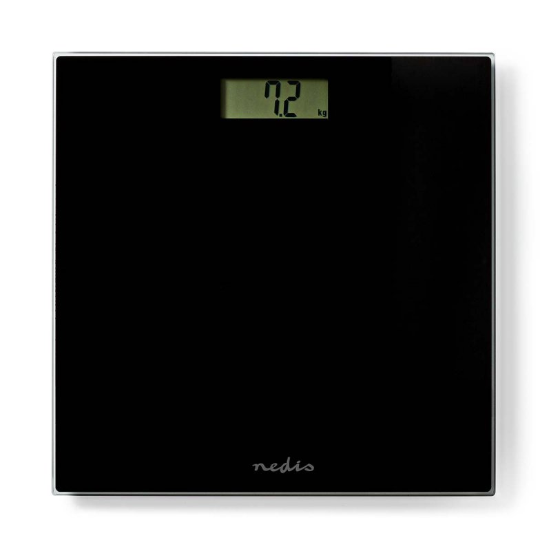 Osobní váha digitální, tvrzené sklo, černá barva PESC500BK - obrázek č. 11