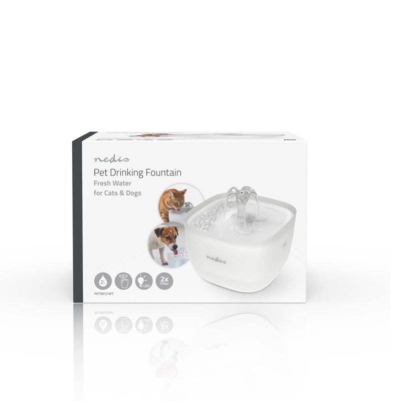 Fontána pro kočky a psy | 2.0 l  PETWF21WT - obrázek č. 1