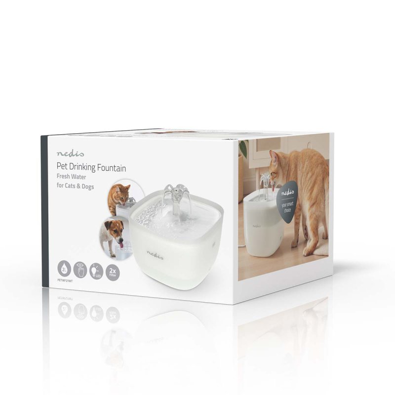 Fontána pro kočky a psy | 2.0 l  PETWF21WT - obrázek č. 7