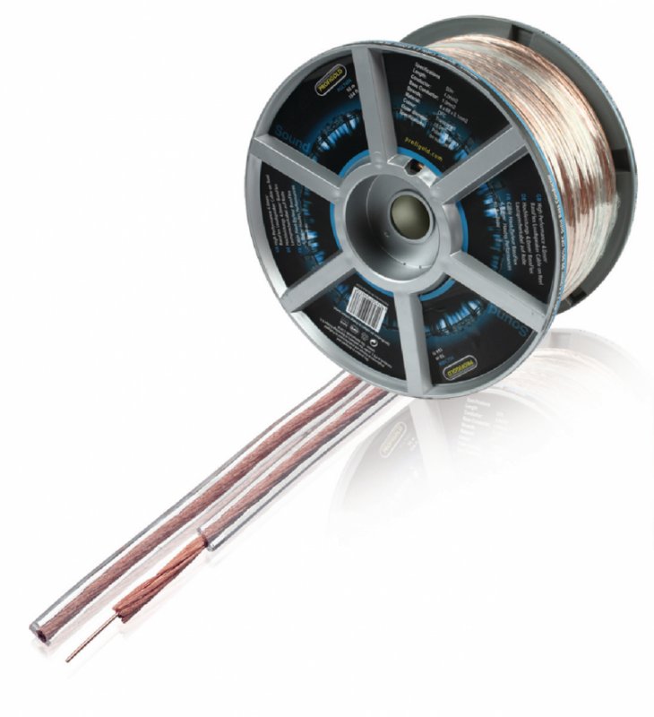 Audio kabel k reproduktoru na cívce 2x 4.00 mm² 50m - obrázek produktu