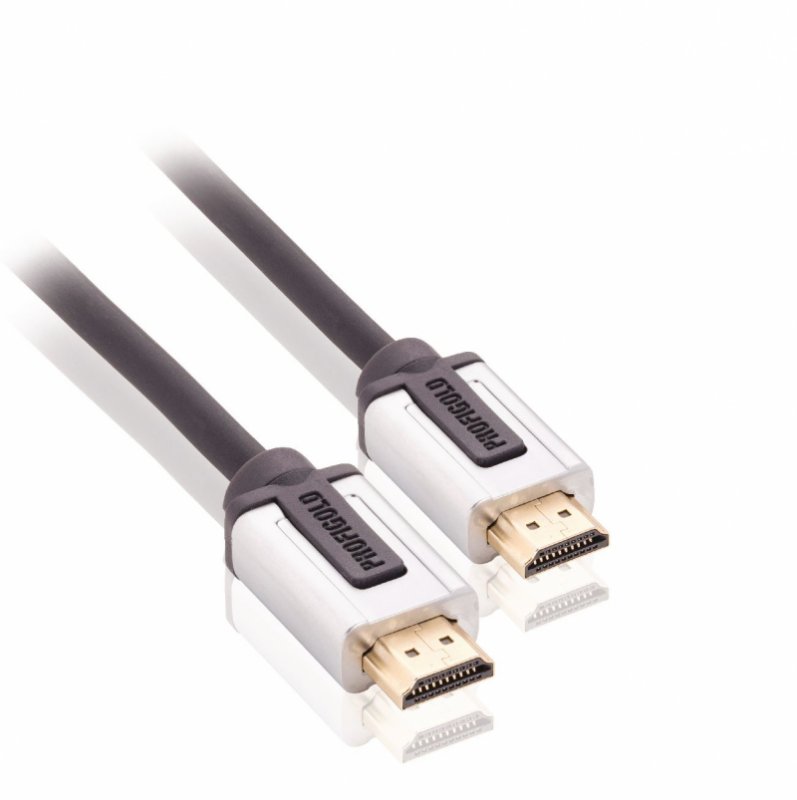 High Speed HDMI Kabel s Ethernetem HDMI Konektor - HDMI Konektor 1.00 m Černá PROV1201 - obrázek č. 4