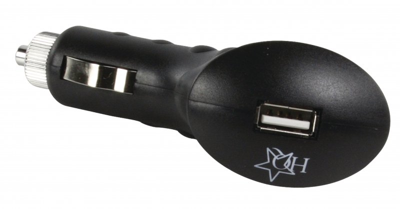 Nabíječka Do Auta 1-Výstup 1.0 A USB Černá - obrázek č. 2