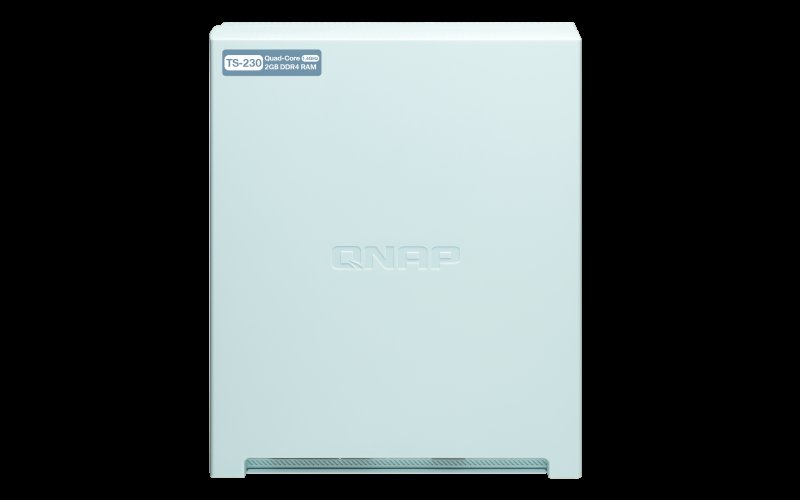 QNAP TS-230 (4core 1,4GHz /  2GB DDR4 RAM /  2x SATA /  1x GbE /  1x USB 2.0 /  2x USB 3.2) - obrázek č. 2