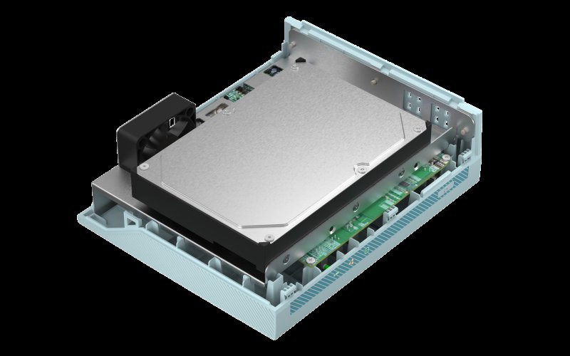 QNAP TS-130 (4core 1,4GHz /  1GB RAM DDR4 /  1x SATA /  1x GbE /  1x USB 2.0 /  1x USB 3.2) - obrázek č. 3