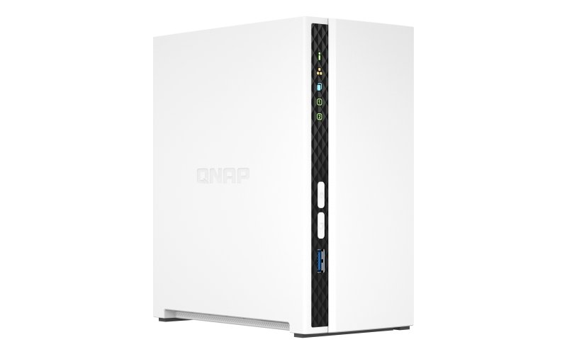 QNAP TS-233 (4core 2,0GHz + NPU, 2GB DDR4 RAM, 2x SATA, 1x GbE, 1x USB 2.0, 1x USB 3.2) - obrázek č. 1