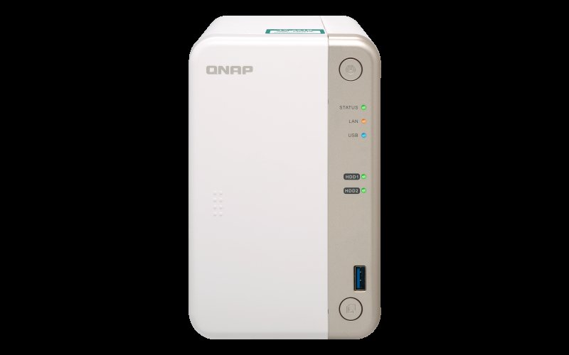 QNAP TS-251B-2G (2,5GHz /  2GB RAM /  2x SATA /  1x HDMI 4K 1.4b /  1x PCIe /  3x USB 2.0 /  2x USB 3.0) - obrázek produktu
